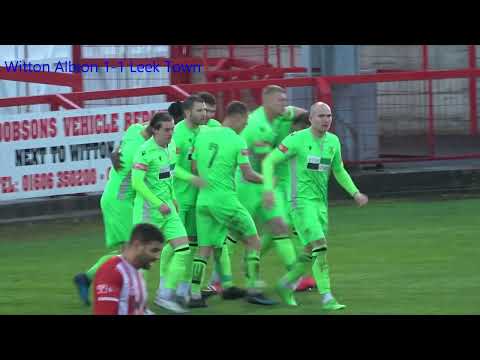 NPL WEST DIVISION Witton Albion vs Leek Town  Game 14 of 38