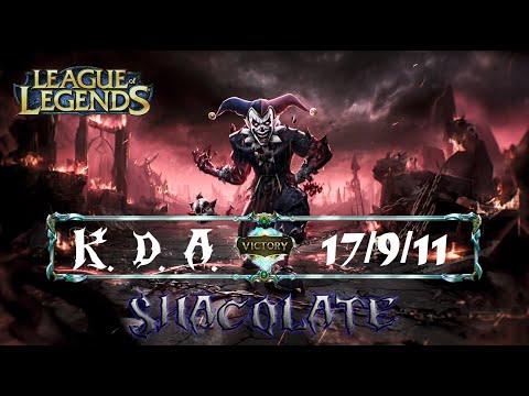 [League of Legends] - full gameplay - 17 kills AD Shaco [EMARALD RANKED]