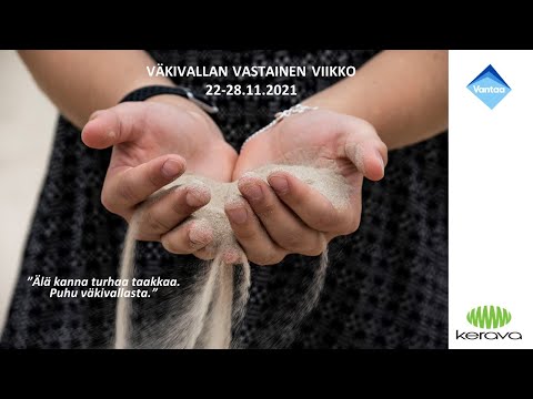 Väkivallan ja turvattomuuden perintö - kuinka kierre katkaistaan? Webinaari 23.11.21