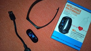 m3 smart watch unboxing