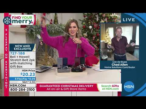 Chad Allen® (TVchad®) and Valerie Stup Present Stretch Belts on HSN