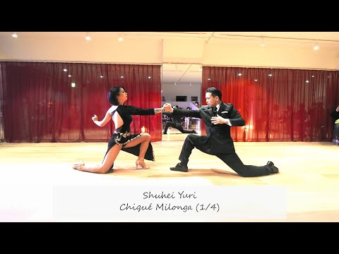 [アルゼンチンタンゴ ] Chiqué Milonga -  1/4 Shuhei & Yuri | Chiqué, Osvaldo Pugliese #argentinetango #tango