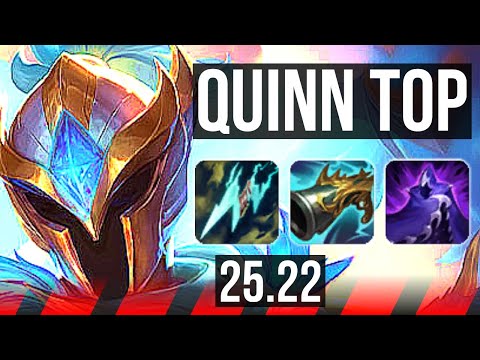QUINN vs DARIUS (TOP) | 900+ games, Godlike, Rank 13 Quinn | EUNE Master | 25.22