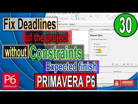 Save print Settings using Import and Export Primavera P6 layout Files Plf Solutions Tricks