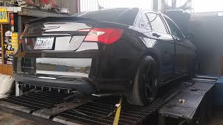 First Chrysler 200S 2.4liter turbo in the dyno