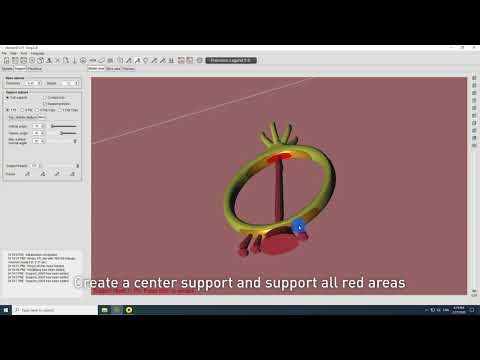 Precision Legend 2.0 - Tutorial - How to support a ring