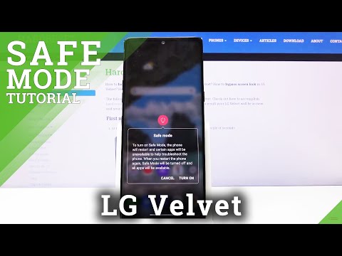 How to Enter Safe Mode in LG Velvet – Turn Off Third-Party Apps