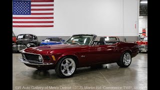 Video Thumbnail for 1970 Ford Mustang