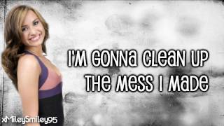 Demi Lovato - It&#39;s Not Too Late (Camp Rock 2) with lyrics HD