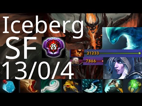 Iceberg Shadow Fiend vs Invoker - rekt - NAVI vs Nigma g3 OGA Dota PIT
