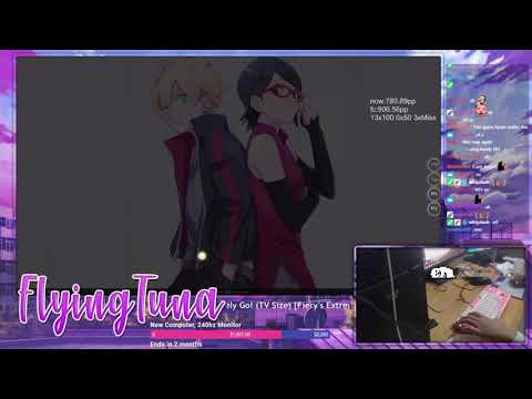 [osu!] FlyingTuna Receiving 780pp on Lonely Go! | Brian The Sun - Lonely Go! (TV) +HDDT