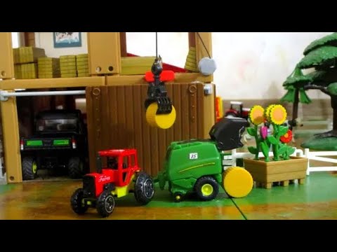 One day at SIKU FARM - 7.  SIKU  Tractors Collection