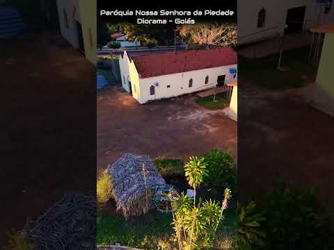 DIORAMA GOIÁS, PROJETO VISÃO AÉREA - IGREJA MATRIZ DE NOSSA SENHORA DA PIEDADE.
