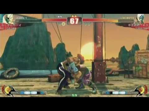 SF4:Ojisan Boy (Sa) vs TKD (Fu) - Team Saitama vs Team Kanagawa - 03-10-2009