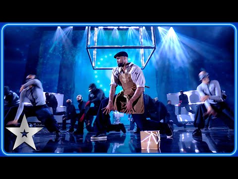 Diversity take on A.I in their FUTURISTIC performance! | Semi-Finals | BGT 2025
