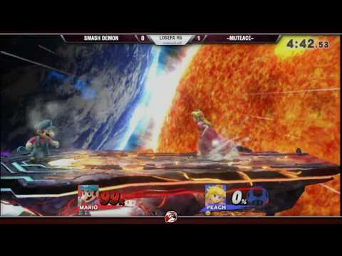 VS Weekly 1/5/17 - Losers R5 - Smash Demon (Rosa/Mario) vs. MuteAce (Peach) - Smash 4