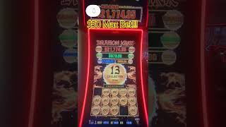 $50 Max Bet Dragon Link Bonus!!! BIG WIN