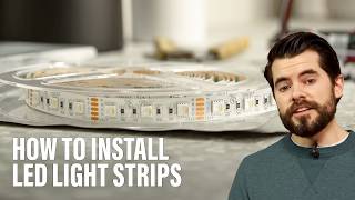 How to Install LED Light Strips