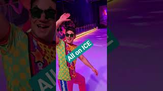 ICE SKATING SHOW on Utopia of the Seas #susieandreginaadventures #utopiaoftheseas #iceskating #vlog