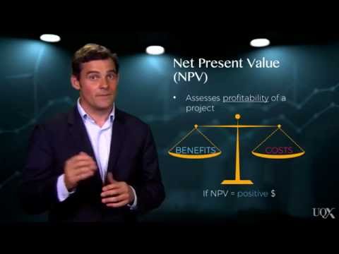 UQx Carbon101x 4.2.1.1 Project appraisal and NPV