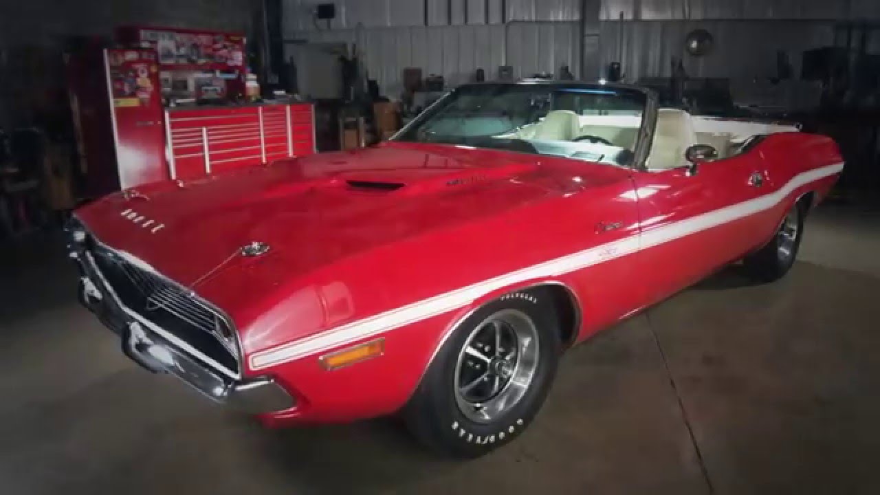 1970 Dodge Challenger R T Convertible F114 Kissimmee 2016