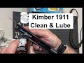 Kimber 1911 Pro Carry II: How to Disassemble & Clean Using Original Gun Oil #1911 #clp #kimber