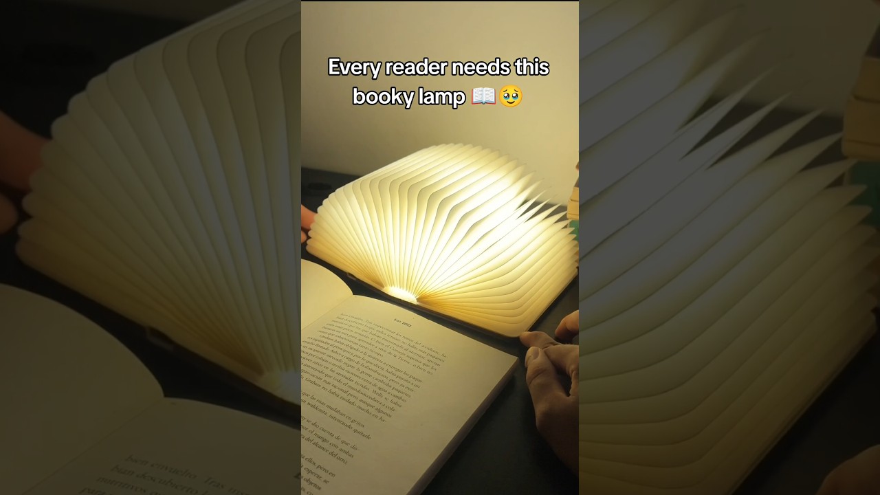Every reader needs this booky lamp! #booklamp #books #lamp #reader #readers #lamps #gifts