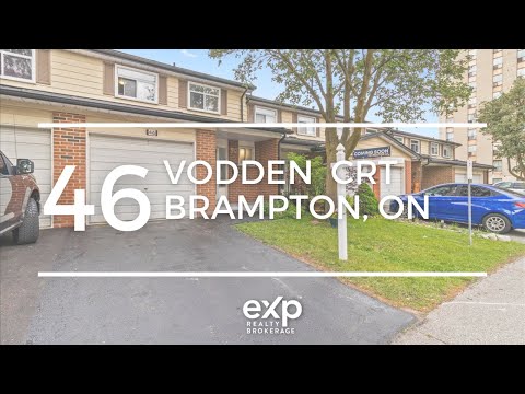 46 Vodden Court - Brampton Townhome