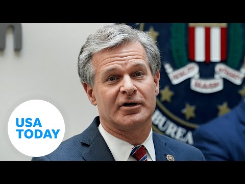 FBI Director Christopher Wray condemns threats USA TODAY