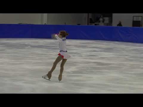 12. Santa Claus Cup 2018: Viktoriia Rodko (RUS) - FS Intermediate Novice Girls Free Skating