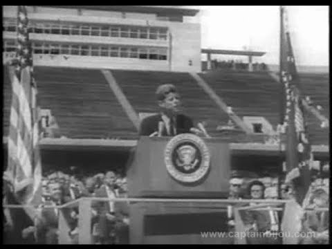 Thumbnail for 1962 JFK VISITS HOUSTON - Newsreel - NASA