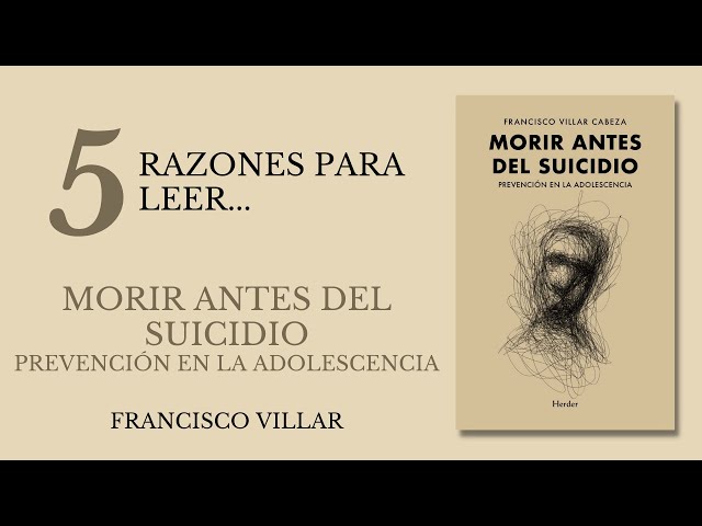 Vídeo relacionado con Suicidio: Morir O Matar