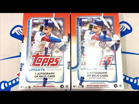 NEW RELEASE!  2025 TOPPS UPDATE HOBBY BOXES!  