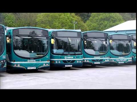 ARRIVA buses Wales Bangor depot May 2015