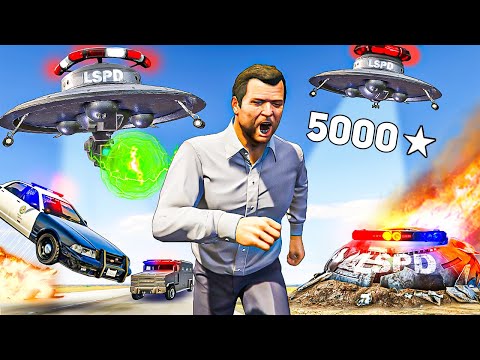 I survived a 5,000 star wanted level in GTA 5