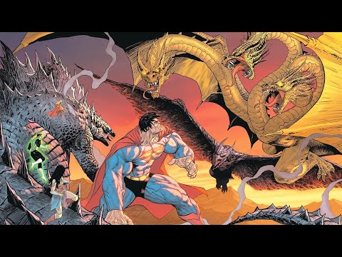 Godzilla and Superman Team Up Against King Ghidorah — And Kong vs. Rodan for the FIRST Time?!