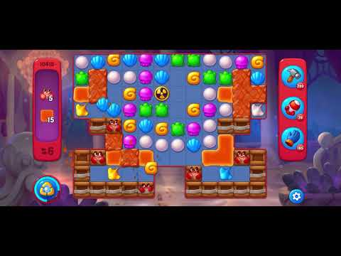 Fishdom Hard level 10418 no boosters フィッシュダム ハード