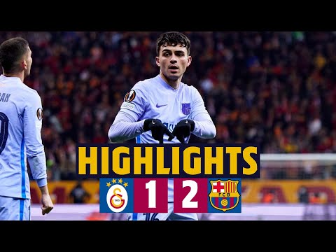 🔥 GALATASARAY 1-2 BARÇA I A PEDRI MASTERCLASS I HIGHLIGHTS UEFA EUROPA LEAGUE 🔥