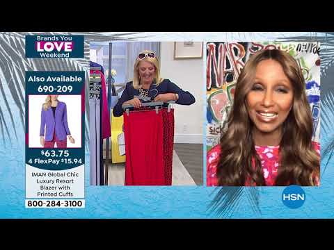 HSN | IMAN Global Chic Fashions 06.27.2020 - 10 PM