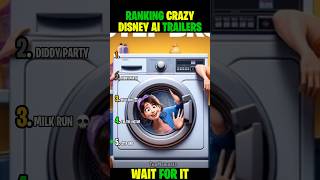 RANKING CRAZY DISNEY AI TRAILERS