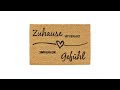 Paillasson en coco Zuhause Noir - Marron - Fibres naturelles - Matière plastique - 60 x 2 x 40 cm