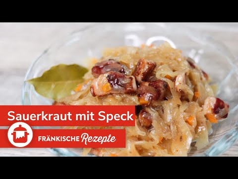 KLASSISCHES SAUERKRAUT: mit knusprigen Speckwürfeln