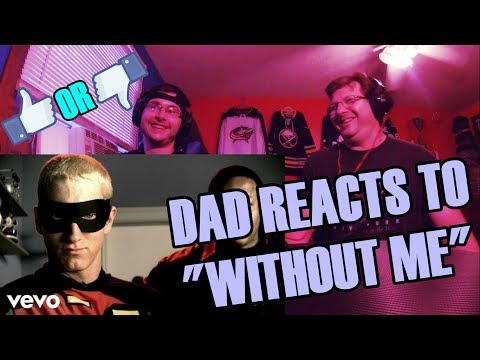 METALHEAD DAD REACTS TO EMINEM - ("WITHOUT ME")