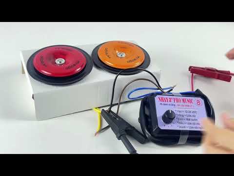 Disc horn with 8 tones NHAY 3+ Pro Musical Horn Controller