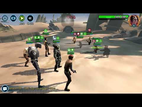 Raddus team in GAC unkillable / SWGOH