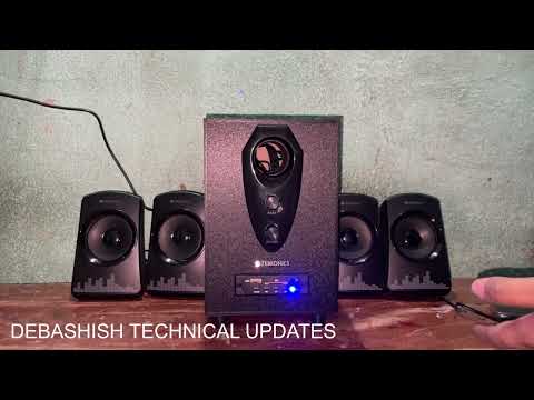 ZEBRONICS ZEB- FEEL 4 60 W Bluetooth Home Theatre ( Black, 4.1 Channel)  Unboxing, setting testing