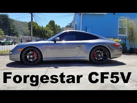 Forgestar CF5V Install - 2007 Porsche 911 Carrera 4S (997)
