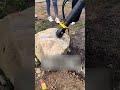 Useful tool breaking rock quickly