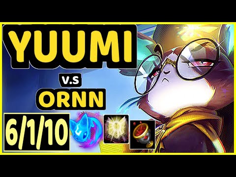 HOMI (YUUMI) vs ORNN - 6/1/10 KDA BOTTOM SUPPORT CHALLENGER GAMEPLAY - EUW