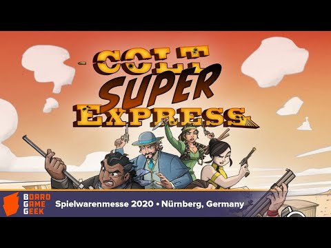 Colt Super Express — game preview at Spielwarenmesse 2020